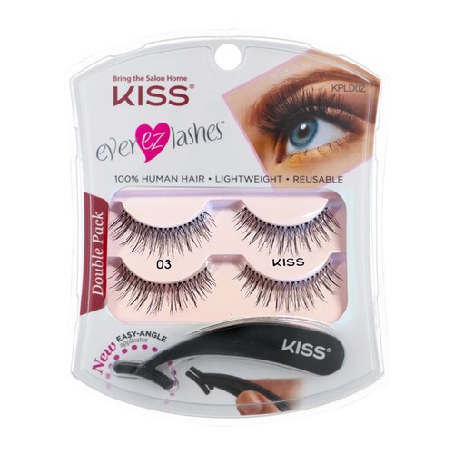 Falsche wimpern auf band mit - falsche,