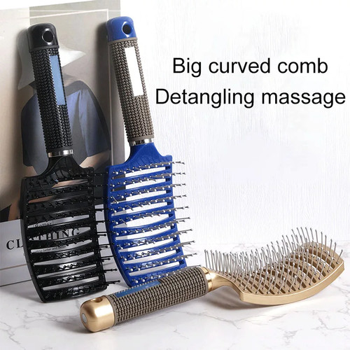 Volumen kamm haarstyling - h,